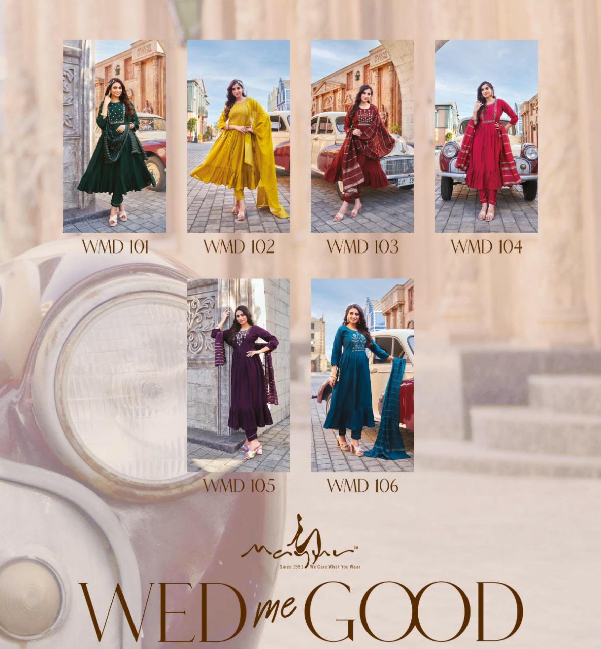 Wedmegood By Mayur Readymade Salwar Suits Catalog